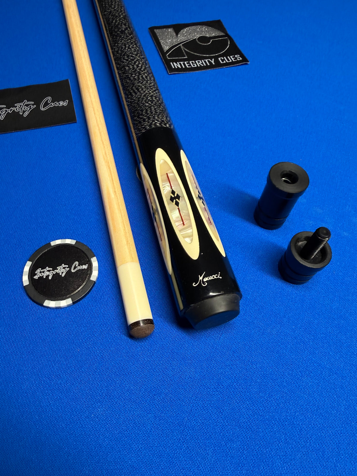 Meucci 97-21 Unchalked W Black Dot Shaft