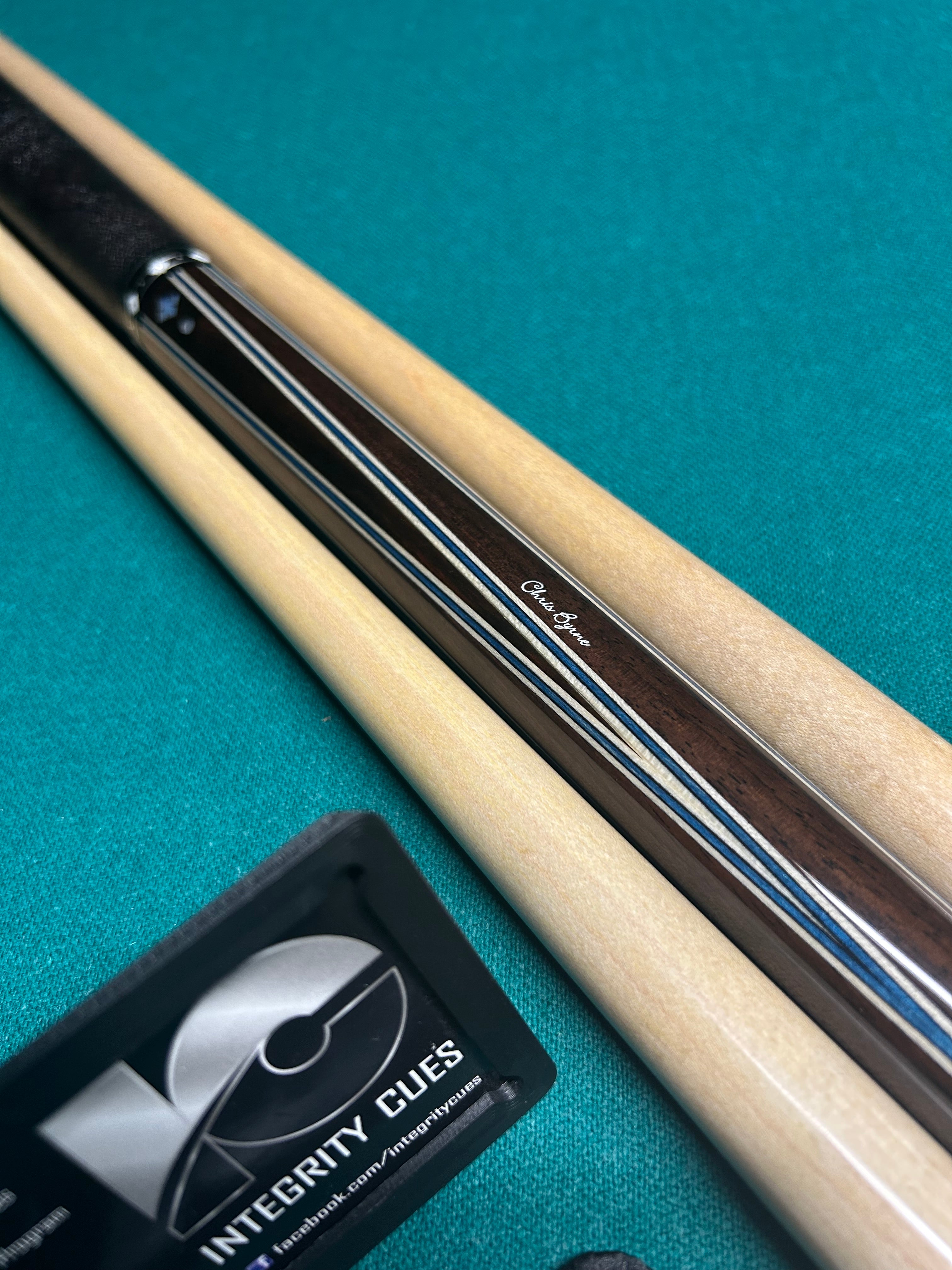 Chris Byrne Rosewood on Rosewood Custom Cue