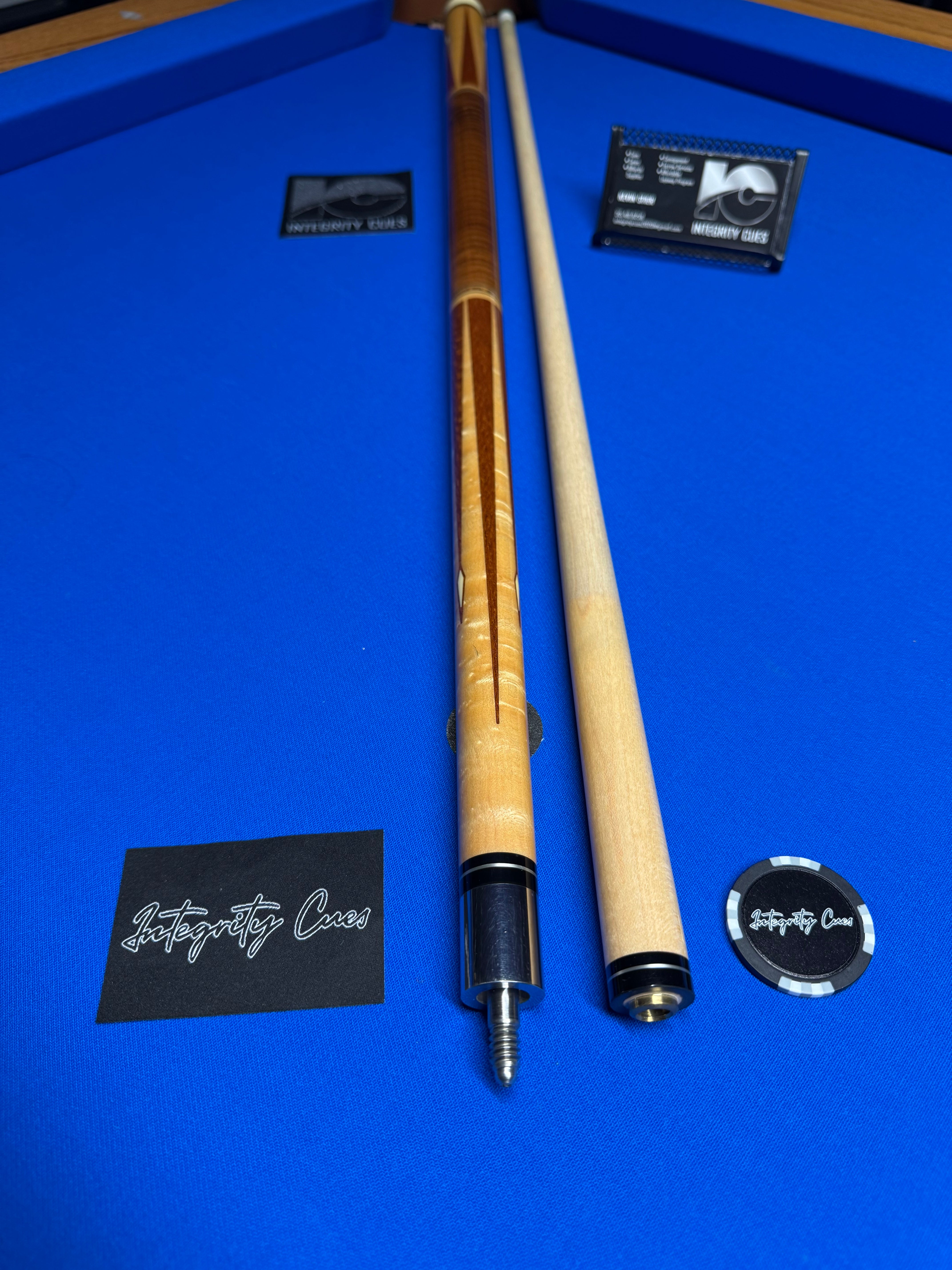 J Pechauer 12 Point Lacewood and Maple Custom Wrapless