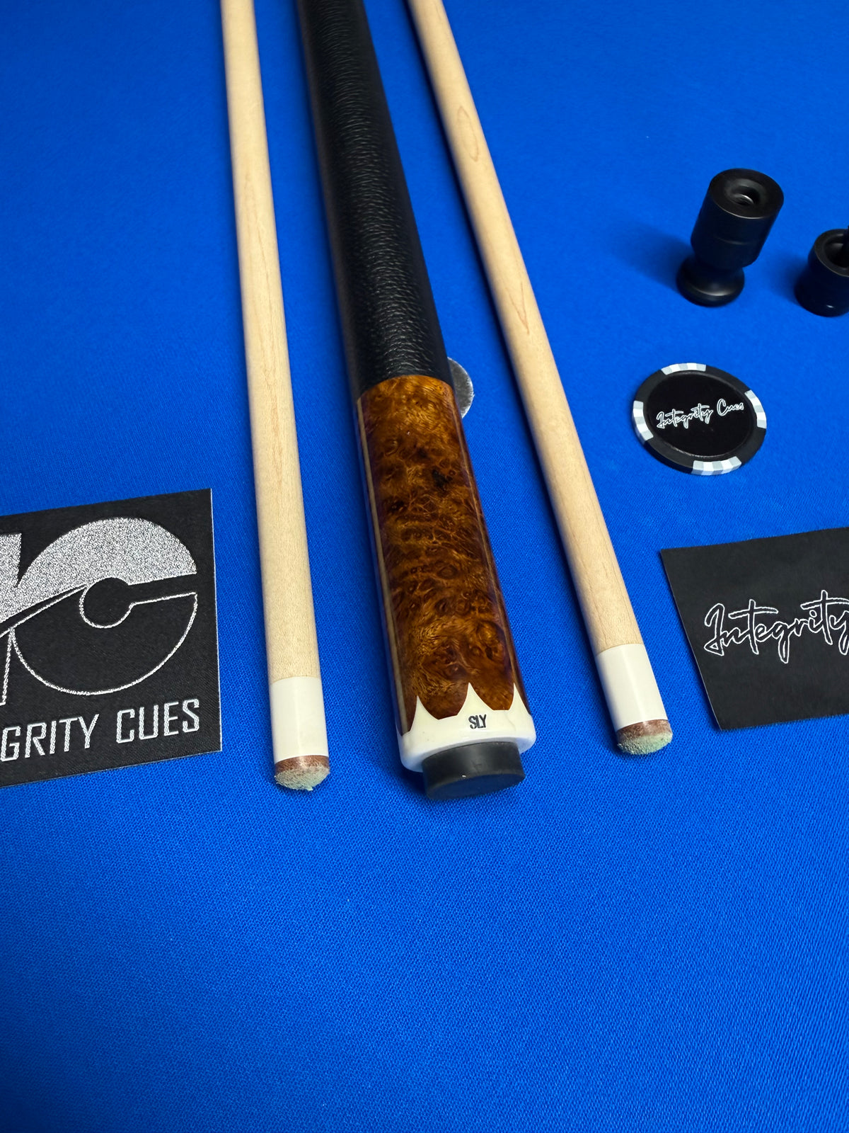Leon Sly Tiger Maple and Burl Preowned Custom