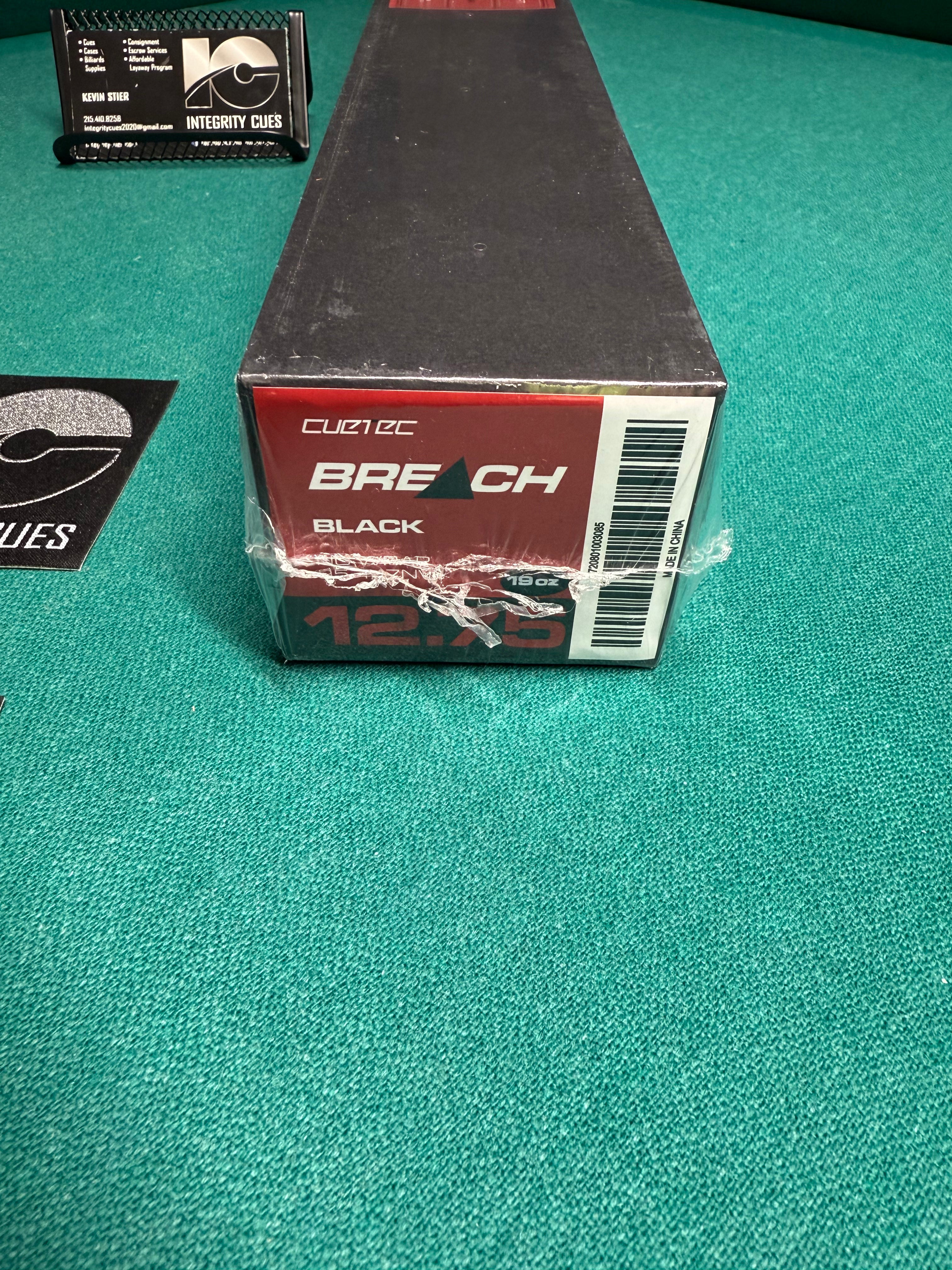 Cuetec Cynergy Breach Break Cue (Black)