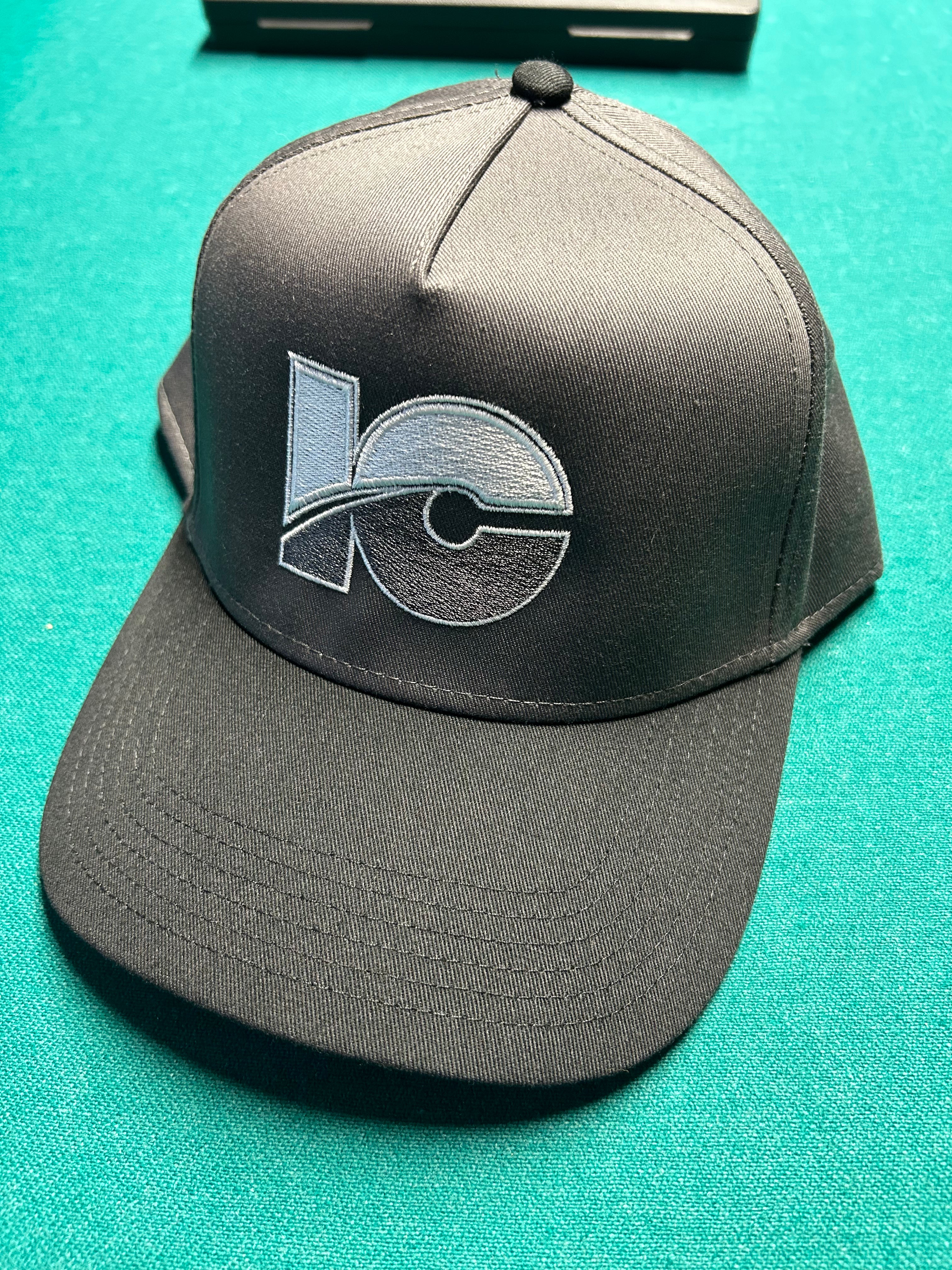 Black IC Snapback Hat