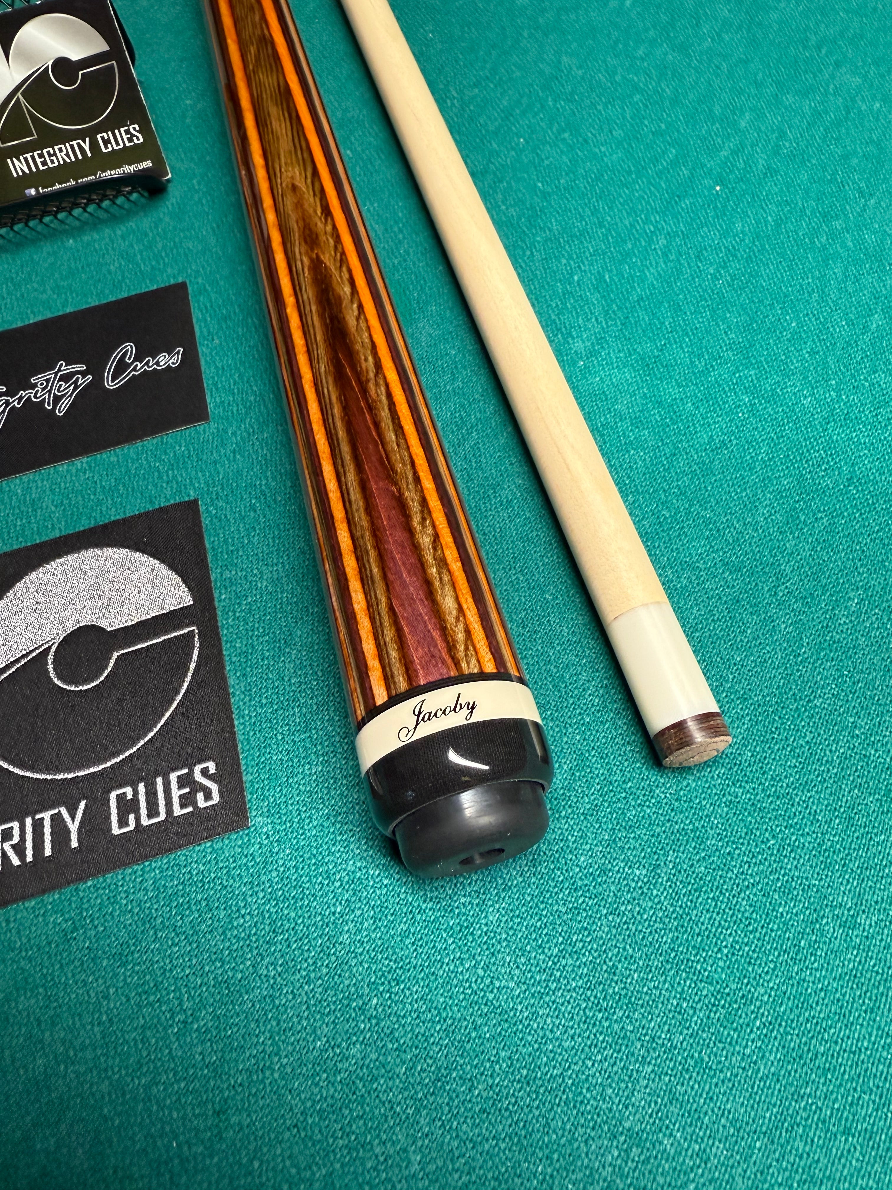 Jacoby Flat Laminate Custom Cue Brand New