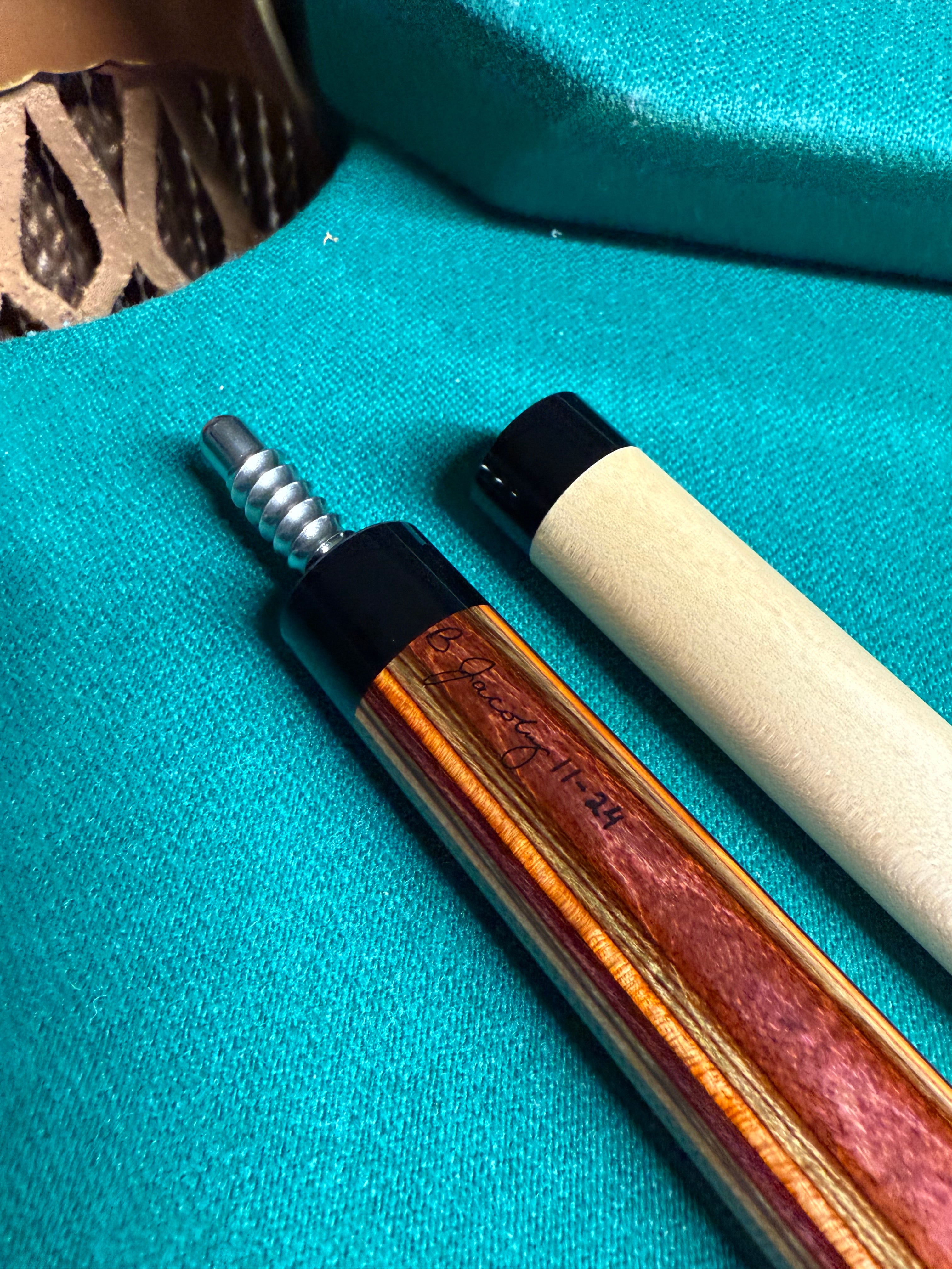 Jacoby Flat Laminate Custom Cue Brand New